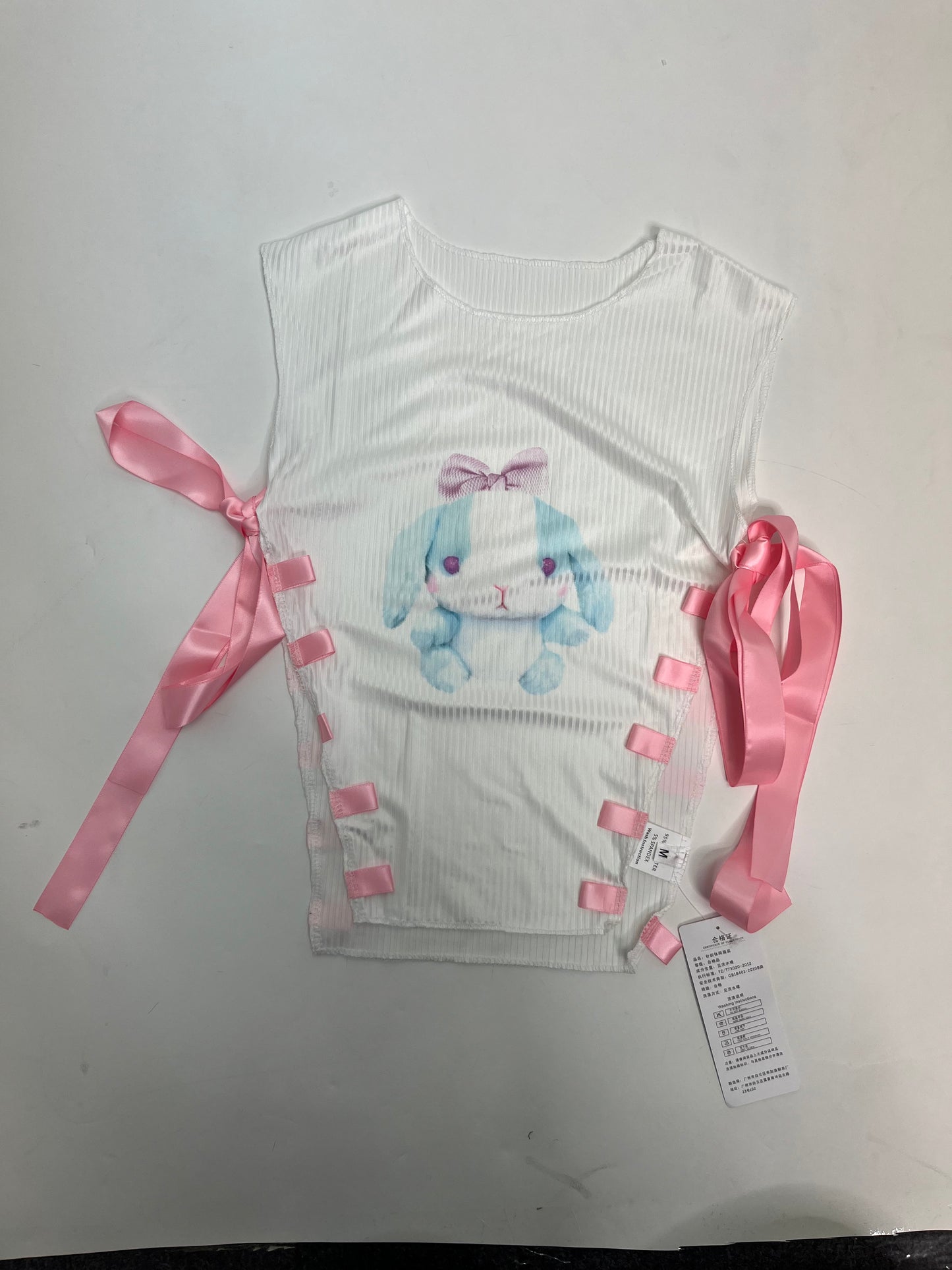 baby bunny ribbon tank