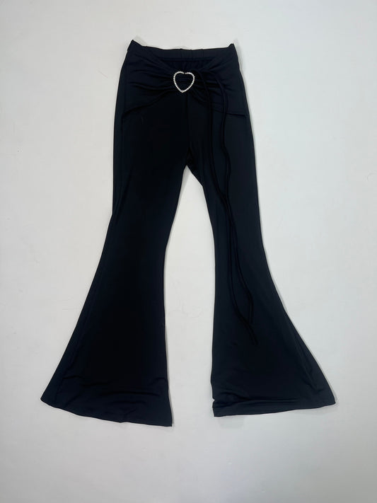 mermaid rhinestone buckle pants